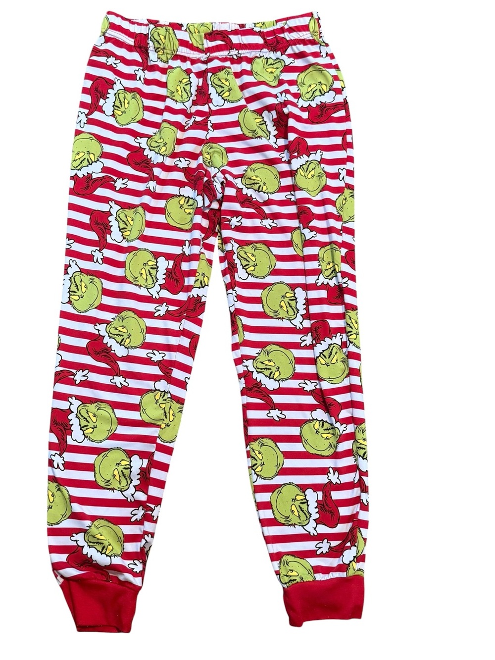 Men’s Grinch pajama pants by Dr Suess jogger style elastic waistband Size Medium